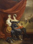 George Dawe Charlotte of Prussia with children oil painting